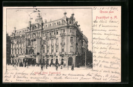 AK Frankfurt A. M., Palast Hotel Fürstenhof Von Der Strasse Gesehen  - Frankfurt A. Main