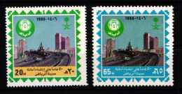 Saudi Arabien 835-836 Postfrisch #JZ623 - Arabia Saudita