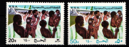 Saudi Arabien 677-678 Postfrisch #JZ666 - Arabia Saudita