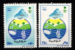 Saudi Arabien 919-920 Postfrisch #JZ713 - Arabia Saudita