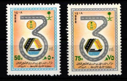 Saudi Arabien 606-607 Postfrisch #JZ690 - Arabia Saudita