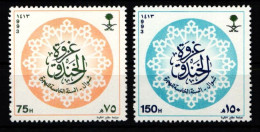 Saudi Arabien 1180-1181 Postfrisch #JZ755 - Arabia Saudita