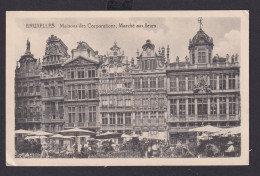 Ansichtskarte Bruxelles Brüssel Belgien Maisons Des Corporations Historische - Andere & Zonder Classificatie