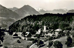 13734319 Stalden OW Ob Sarnen Panorama Mit Kirche Stalden OW - Other & Unclassified