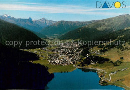 13733587 Davos GR Davosersee Piz Ela Tinzenhorn Und Piz Mitgel Alpenpanorama Dav - Andere & Zonder Classificatie