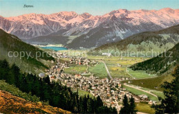 13733437 Davos Dorf GR Gesamtansicht M. See U. Berge Davos Dorf GR - Andere & Zonder Classificatie