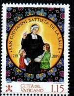 2019 - Vaticano 1838 Morte Di San Giovanni Battista De La Salle    ++++++++ - Ungebraucht