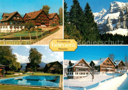 13731837 Nesslau SG Ferienheim Heimetli Schwimmbad Panorama  - Other & Unclassified