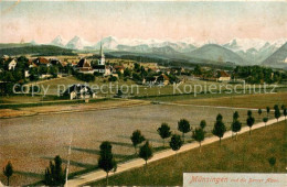 13731759 Muensingen Konolfingen BE Und Die Berner Alpen  - Other & Unclassified