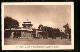 AK Saigon, Entrée Du Jardin Botanique, Par Le Boulevard Norodom  - Viêt-Nam