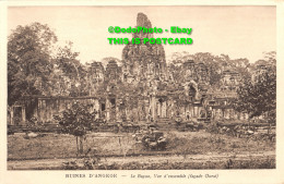 R347520 Ruines D Angkor. Le Bayon. Vue D Ensemble. Facade Ouest. Gravure Braun A - Monde