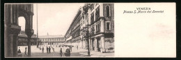 Mini-Cartolina Venezia, Piazza S. Marco Dai Leoncini  - Venezia (Venice)