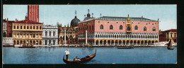 Mini-Cartolina Venezia, Panorama Dal Mare  - Venezia