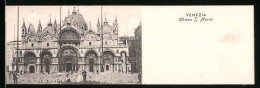 Mini-Cartolina Venezia, Chiesa S. Marco  - Venezia (Venice)