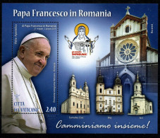 2019 - Vaticano BF 99 Viaggi Del Papa   ++++++++ - Unused Stamps