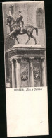 Mini-Cartolina Venezia, Monumento A Colleoni  - Venezia (Venedig)