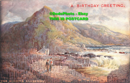 R347821 A Birthday Greeting. The Giant Causeway. Misch And Stock. Nature Miniatu - Monde