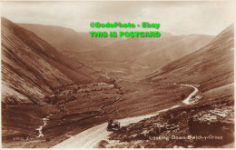 R347134 Looking Down Bwlch Y Groes. Valentine. RP - World