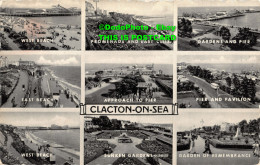 R347836 Clacton On Sea. East Beach. West Beach. Pier And Pavilion. Valentine. Si - Monde