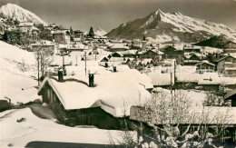 13726859 Leysin VD Village Avec Le Pic Chaussy Gummfluh Et Le Mont D Or - Andere & Zonder Classificatie