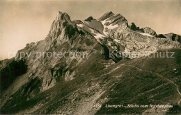 13724167 Appenzell IR Lisengrat Saentis Vom Rotsteinpass Bergwelt Appenzeller Al - Altri & Non Classificati