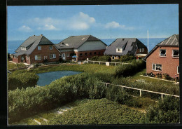 AK Hallig Langeness, Hunnenswarft, Feding Mit Gästehaus Boysen  - Other & Unclassified