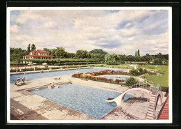 AK Bad Neuenahr, Garten-Schwimmbad Am Lennépark  - Andere & Zonder Classificatie