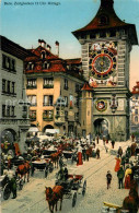 13717949 Bern BE Zeitglockenturm 12 Uhr Mittags Verkehr Pferdekutschen Bern BE - Otros & Sin Clasificación