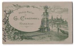 Fotografie G. Constabel, Hanerau, Seepartie Mit Blikc Zum Schloss  - Personnes Anonymes