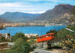 13717669 Lugano TI Funicolare Lugano-Monte San Salvatore Lugano TI - Autres & Non Classés