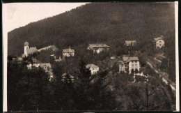 Fotografie Brück & Sohn Meissen, Ansicht Kipsdorf I, Erzg. Ortsansicht Mit Wohnvillen  - Places