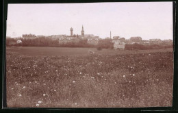 Fotografie Brück & Sohn Meissen, Ansicht Zschadrass I. Sa., Blick Nach Der Stadt Mit Wasserturm  - Lugares