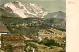 13716647 Wengen  BE Panorama Berner Alpen  - Andere & Zonder Classificatie