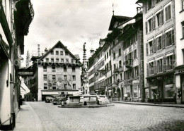 13712637 Luzern  LU Weinmarkt Brunnen Altstadt  - Andere & Zonder Classificatie