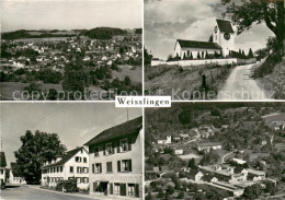 13711229 Weisslingen Panorama Kirche Ortspartie Fliegeraufnahme Weisslingen - Sonstige & Ohne Zuordnung