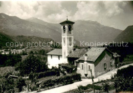 13711029 Lugano TI Motiv Mit Kirche Alpen Lugano TI - Autres & Non Classés