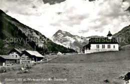 13710917 Golzern UR Maderanerthal Mit Duessistock Und Kirche Golzern UR - Autres & Non Classés