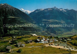 13710187 Jeizinen Gampel VS Panorama Blick Zum Weisshorn Walliser Alpen  - Other & Unclassified