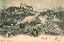 13710137 Rigi Kulm Berghotel Und Die Alpen Rigi Kulm - Andere & Zonder Classificatie