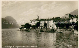 13709897 Brusino Arsizio TI Haeuserpartie Am Luganersee  - Autres & Non Classés