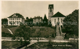 13709059 Hinwil Kirche Und Schulhaus Hinwil - Altri & Non Classificati