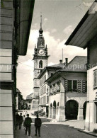 13707709 Zofingen Vordere Hauptgasse Mit Stadtkirche Und Markthalle Zofingen - Otros & Sin Clasificación