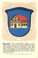 13707597 Hausen Albis Wappen Serie Zuercher Gemeindewappen Serie XVIII Nr. 86 Ha - Altri & Non Classificati