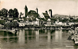 13707347 Rapperswil -Jona SG Uferpartie Am Zuerichsee Blick Zum Schloss  - Other & Unclassified