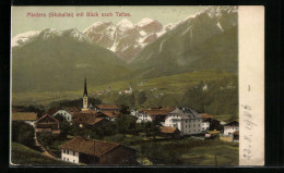 AK Mieders /Stubaital, Ortspartie Mit Blick Nach Telfes  - Andere & Zonder Classificatie