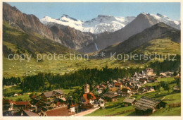 13706987 Adelboden Gesamtansicht Mit Steghorn Wildstrubel Fizer Berner Alpen Ade - Other & Unclassified