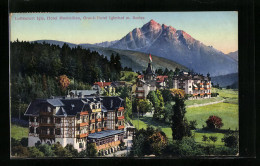 AK Igls, Hotel Maximilian, Grand-Hotel Iglerhof Mit Serles  - Sonstige & Ohne Zuordnung