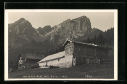 AK Mutters, Gasthaus Mutterer Alm Mit Saile  - Other & Unclassified