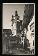 Foto-AK Hopfgarten, Blick Zu Den Türmen Der Wallfahrtskirche  - Altri & Non Classificati