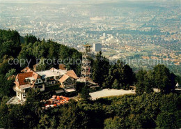 13687699 Zuerich ZH Ueetliberg Mit Restaurant Uto-Kulm Fliegeraufnahme Zuerich Z - Altri & Non Classificati